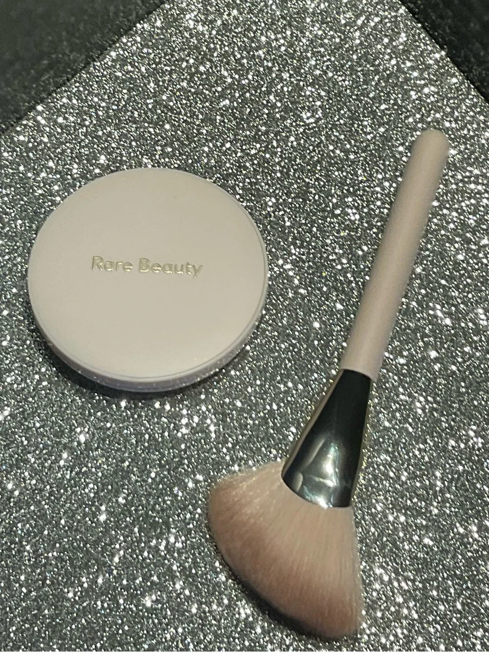 NEW✅Rare Beauty Soft Matte Powder Bronzer in WARMED UP + Brush
